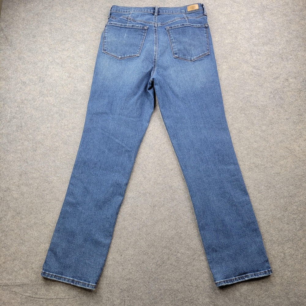 sofia by sofia vergara High-Rise Straight Leg Jeans - Medium Blue - Picture 8 of 8